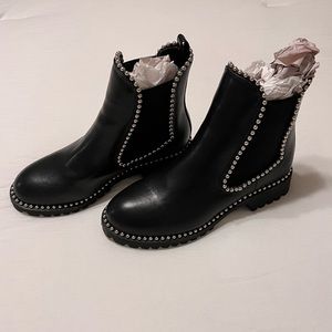 BRAND NEW Black Studded Boots